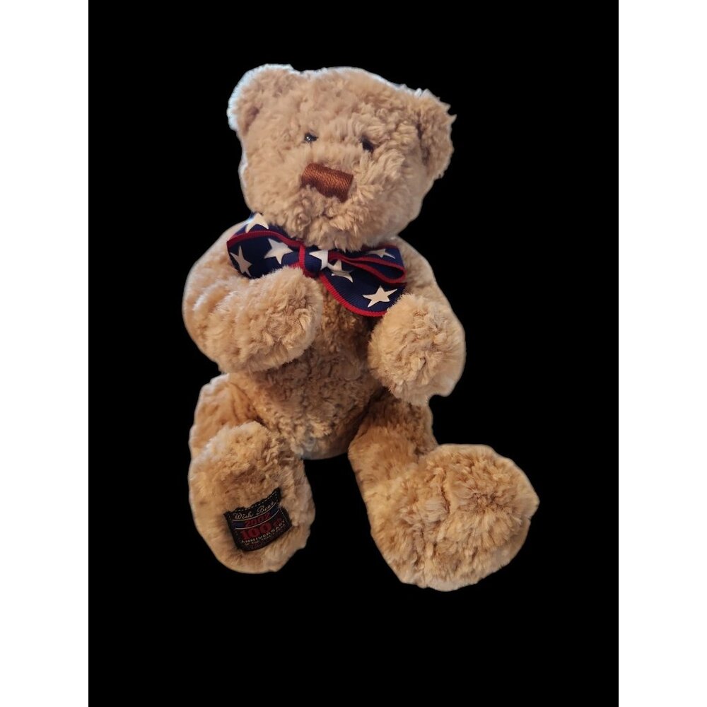 Teddy Bear Plush 2002 Limited Edition Wish Bear 100th Anniversary Of The Teddy B